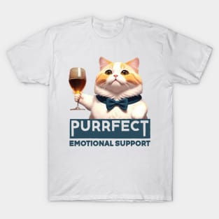 Just a Purrfect Emotional Support Cat T-Shirt